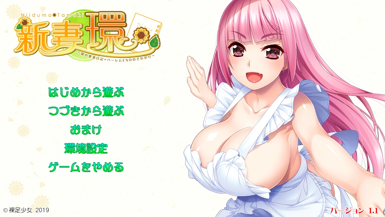 新妻环 环的爱妻日记 + 后来的后宫结局Ver1.1 AI汉化版+全CG存档 [新汉化/3.43G]